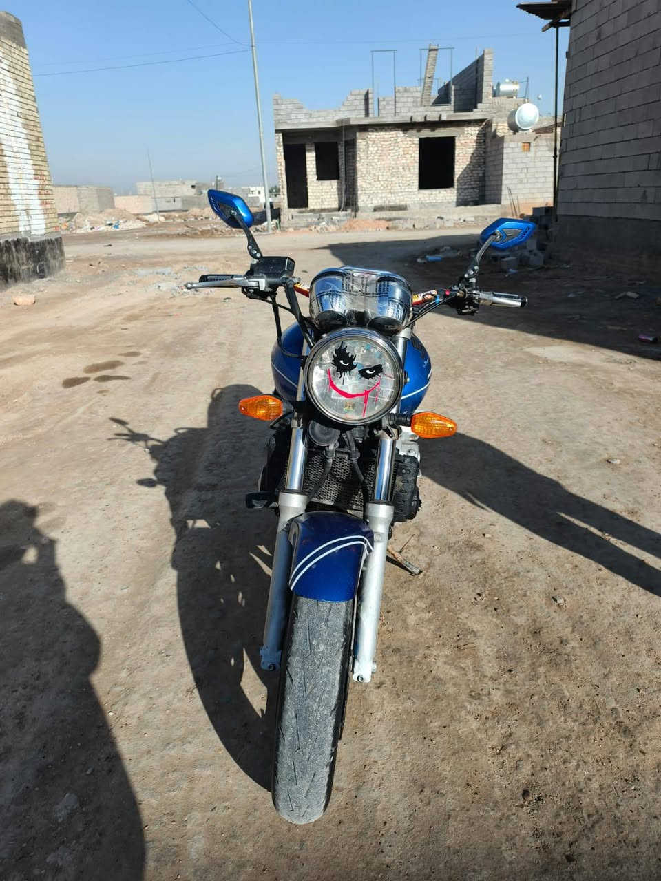 ياالله سلام عليكم هوندا سي بي 4محرك 400جيل ثاني اوراق كامله  دراجه حلوه ومرتبه عل اخر جيب الف فيتر وفحص شرط 123بطناش بيه ادامه كامله تخم تاير جدد تخم بلكات اصليه وتخم دسكات ڱڵـه  جديد كل نقص مابيه مو تجي تكلي شبيه مابيه دراجه كل نقص مابيه ونضافته احلا من صور بعد للبيع او مراوس سعر 11ونص وبيه مجال وسعره مناسب  محتاج فلوس مكاني رمادي 5كيلو والموشراي رجاا  لايكسر بيه  للستفسار ***********
