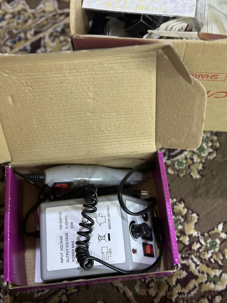 غراض للبيع مجموعه اكريلك أجهزه مع الأصباغ والعجينه اكريلك شلعه كامله بد100 الف
الميز على  50 
الميز الصغير ب 25 الف 
النجف حي العداله


**إذا كنت صاحب هذا الإعلان وتريد حذفه لأي سبب، رجاءا أرسل رسالة إلى الدعم الفني**