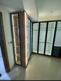 غرفة ملابس حرف L • MDF تركي • أربيل