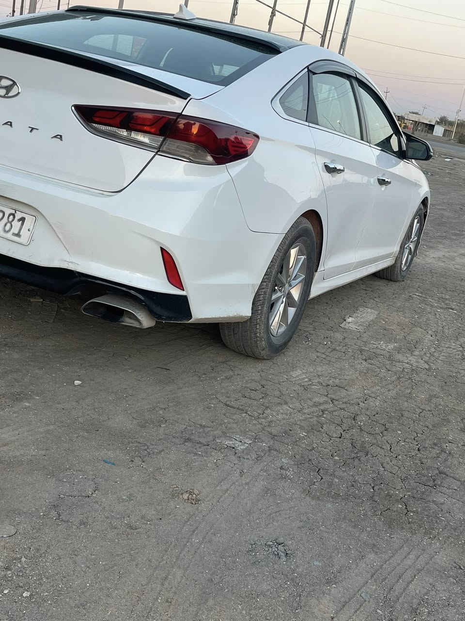 سوناتا ٢٠١٩ بيهة الجاملغات الخلفية صبغ فقط
بغداد بأسمي السعر ١٤٥
***********
