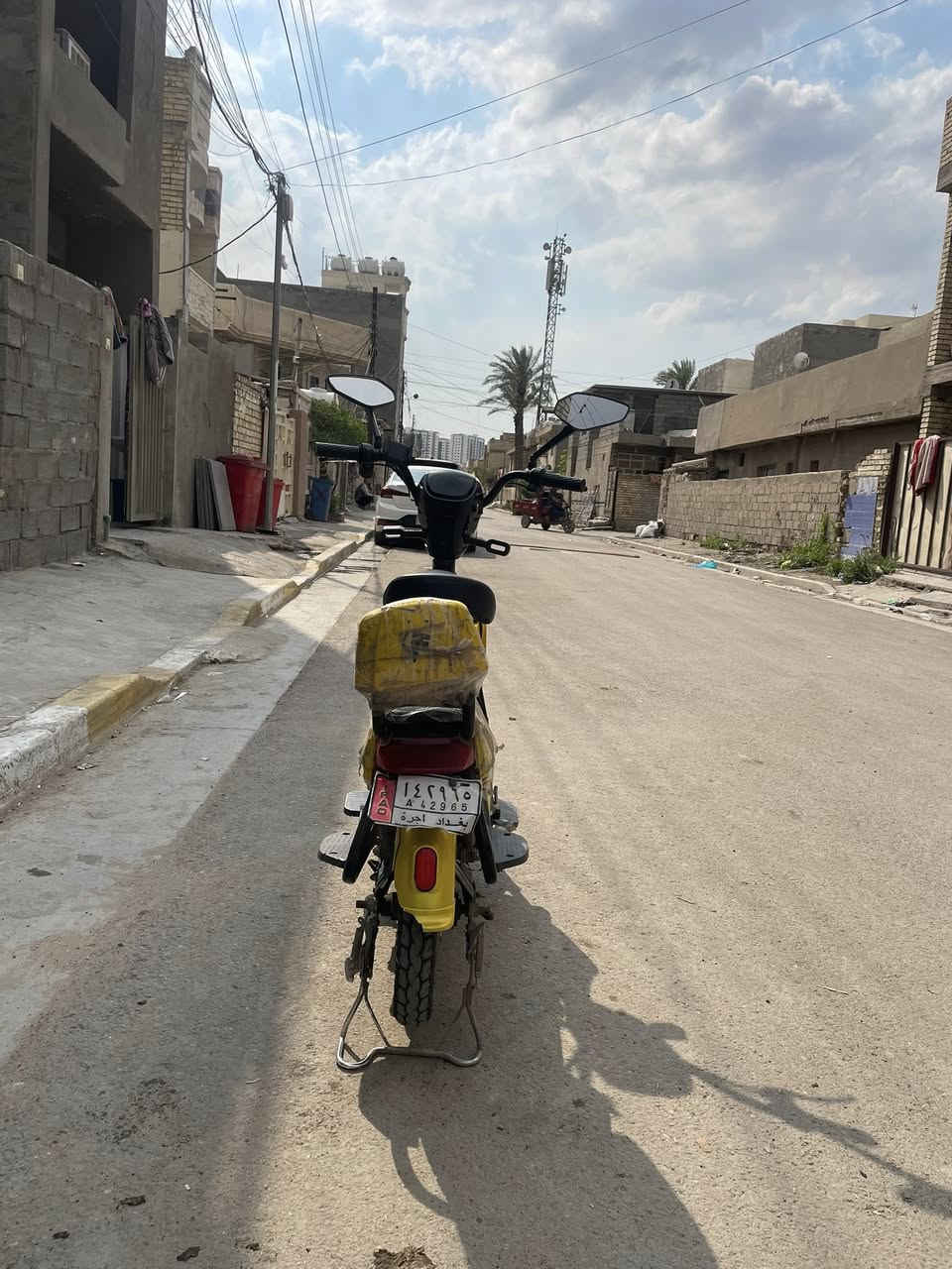 دراجه شحن للبيع حجم 14 الدراجه كلشي بيها شغال هورن اشاير العالي والناصي ماكو شي نقص موديل 2025 
سعر200 بيهة مجال
العنوان بغداد حي فرات 
الرقم ***********
