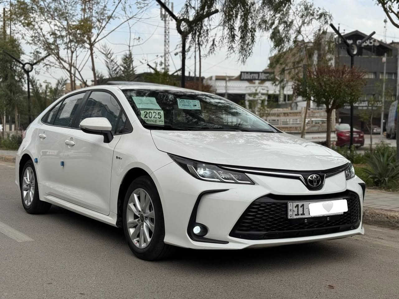 السلام عليكم
كورلا ٢٠٢٥ 

فول مواصفات 

فتحة سقف 

بصمة تشغيل 

بصمة ابواب

كشنات جلد

لايت زنون 

بلوجكتر لد 

بك لايت لد 

اشاير مري

عداد ديجتال

ويل كب جبير

ماشية الفين كيلو على كد ترقيم

مرقم بغداد وكامل

مكفولة من الصبغ والضربة والتبديل بحالة الوكالة

السعر ١٥٧ ورقة

العنوان بغداد حي العدل

الرقم ***********
