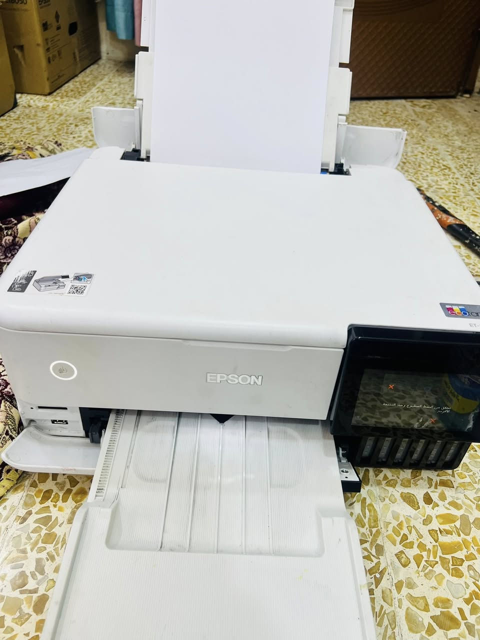 طابعة ابسون Et-8500
عدادها ٣ الف 
لطباعة الصور والستيكرات نفس طابعة ابسون ٨٠٥٠
سعرها ٣٥٠ الف


**إذا كنت صاحب هذا الإعلان وتريد حذفه لأي سبب، رجاءا أرسل رسالة إلى الدعم الفني**