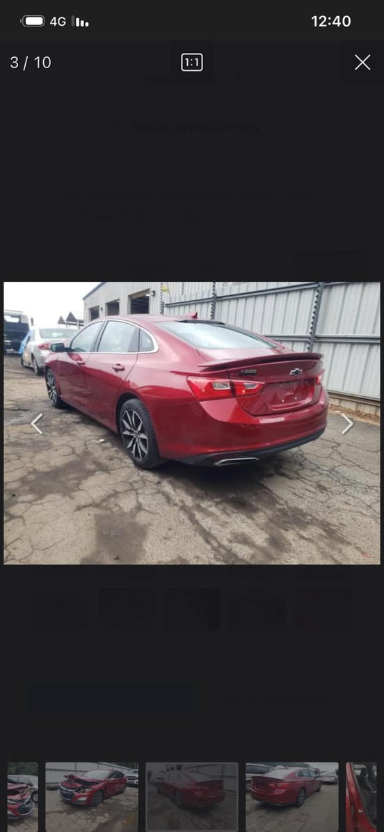 السلام عليكم

للبيع فقط

ماليبوا 2021

وارد امريكي حادث كلش بسيط سطحي بنيد (صور الحادث مرفقة)

شاصي لغد كلشي مكفول 

مواصفات Ls 

 اشارة بالمري 

وشاشة ابل كار بلادي وبقية المواصفات 

لد امامي

كير محرك بلادي ممفتوح وكلشي تمام 

حرة رقم السليمانية تحويل ثاني يوم

مابيهه اي نقص كلش نضيفة 

السعر 112 بيهه مجال بسيط حك الجيه 

مكان السيارة بغداد المحمودية
واتساب اتصل ***********
***********
