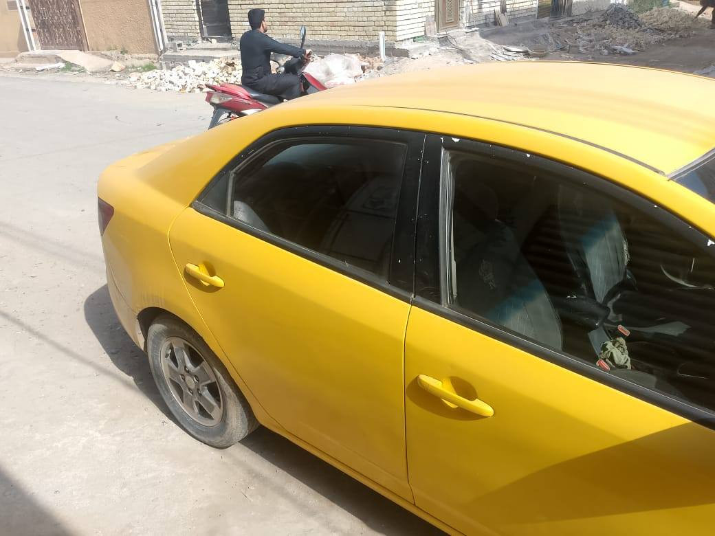 سياره تكسي كيا فورتي موديل  ١٢ جاهزه رقمه بغداد العراق شراي يتواصل ع هذا رقم واتساب *********** مكاني بغداد الراشديه السعر ٨٠ وبي مجال
