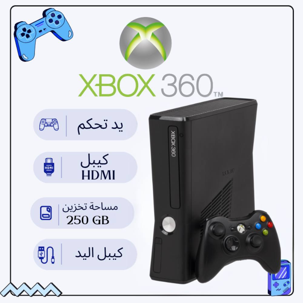 اكس بوكس 360
مستعمل قليل بي اكثر من 25 لعبه 
بيع مستعجل ع الفحص سعره 100 الف
واتساب*********** مكاني الحريه
