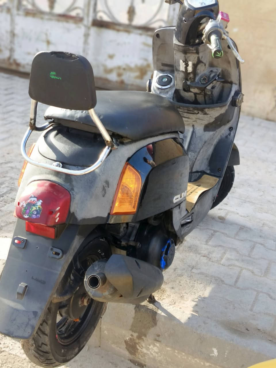 دراجه بوليس مفتوحه بوشه 55 دراجه حلوه ونظيفه ، حلوه نظيفه تخم تاير مكانه فاو الشماليه ***********سعر٦٥٠ بيه مجال
