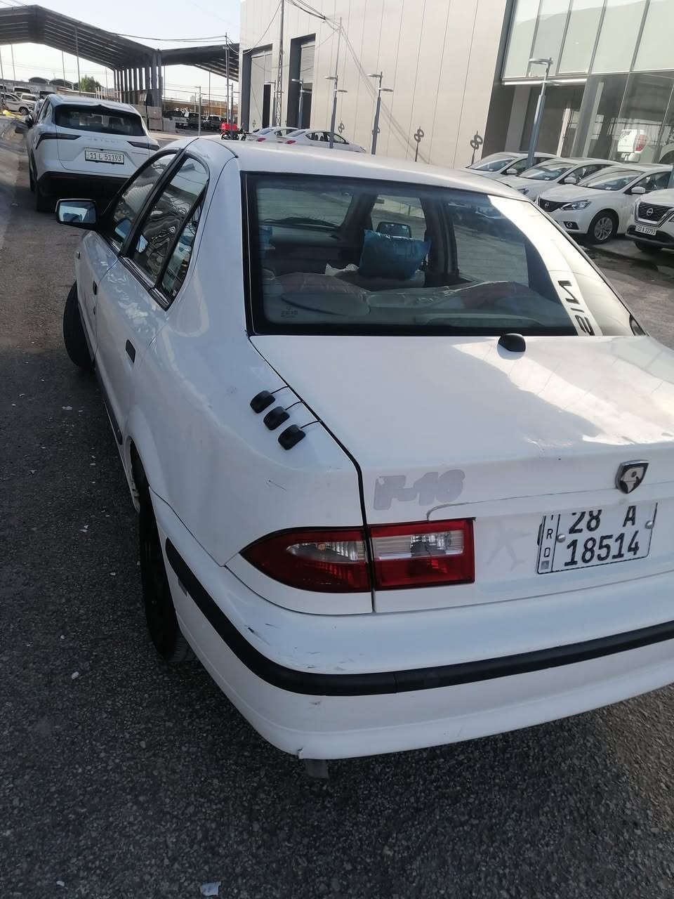 السلام عليكم سمند البيع موديل 12كير مكينه  نضيفات حداديه جديد مشط جديد كهرباية كل شغاله تبريد ثلج    رقمه نجف السنويه 30 مكاني نجف سعر43وبيه مجال***********
