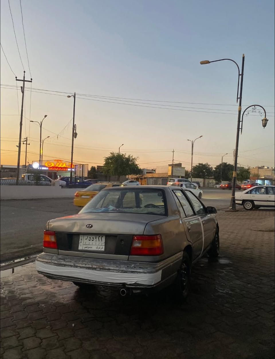 سلام عليكم هوندا أكسل موديل 1992كير محرك شرط  رقم كركوك أر سعر 15بي مجال مكان كركوك رقم موبايل ***********
