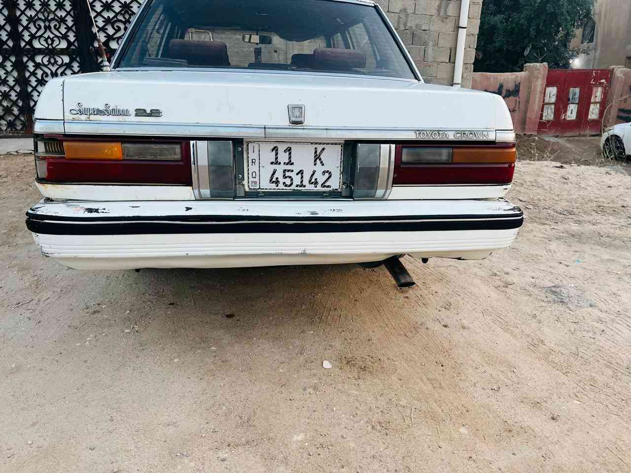 سلام عليكم سوبر مديل 1986 للبيع سياره كير مكينه حداديه كفاله تبريد شغال سياره مكفوله من ضربه جاهزه من كهربائيات من كلشي ما ناقصه برغي سياره بسمي 
سنويه تنتهي لل30 
تايرات جدد غرفه جديده 
سياره جاهزه من طول لطول مكانه البصرة الزبير 
سعر 55 بيه مجال 
رقم الهاتف ***********
اتصال بيه واتساب
