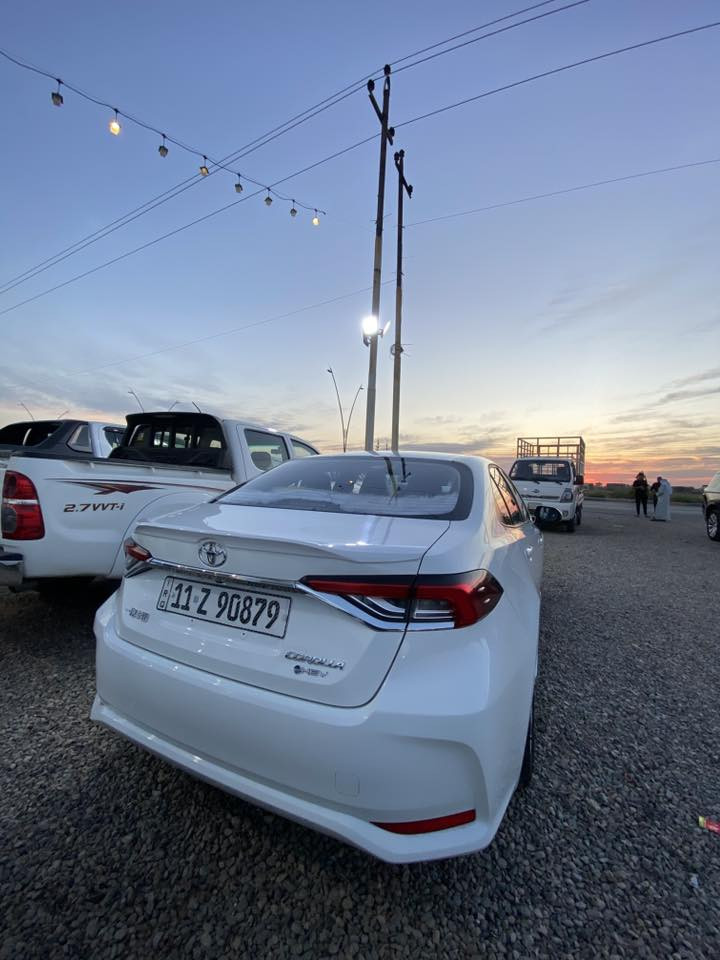 🚘 تويوتا كورولا هايبرد 2025 HEV🔋
🔥 سيارة الاعتمادية والاقتصاد بموديل 2025 🔥

⚙️ المحرك:

ماشيه 17 الف 

بغداد بسمي تحويل ثاني يوم 

1.8 لتر بنزين + محرك كهربائي (هايبرد)

قوة إجمالية تقريباً 121 حصان

ناقل حركة أوتوماتيك E-CVT

دفع أمامي

✨ أبرز المواصفات:

✔️ شاشة وسطية كبيرة

✔️ عدادات ديجيتال

✔️ تشغيل بصمة

✔️ مثبت سرعة

✔️ رادار

✔️ إنارة LED أمامية وخلفية

✔️ ويل كب ألمنيوم رياضي

🛡️ أنظمة أمان:

وسائد هوائية محيطية

ABS + EBD

نظام مانع انزلاق

السعر 152 بيهه مجال 

الاستفسار 

***********
