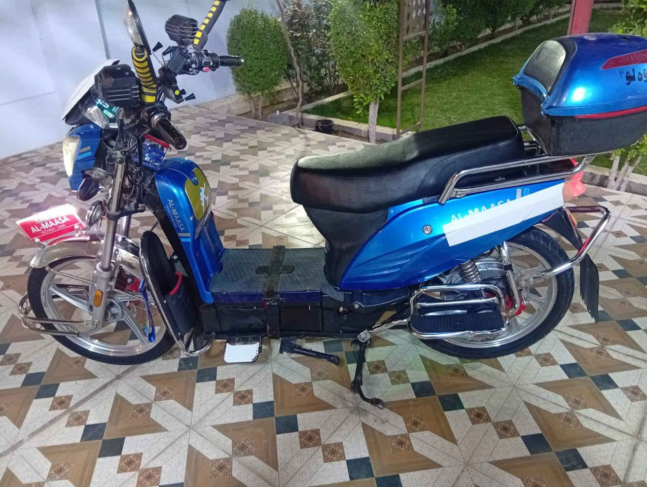 سلام عليكم
يوجد موطور شحن هارلي للبيع موديل ٢٠٢٤ بطاريات عدد خمسه على فحص كلشي بيه للبيع بس سماعات ماكو سعر ٦٧٥ وبيه مجال 
للتواصل على رقم ***********او
***********
