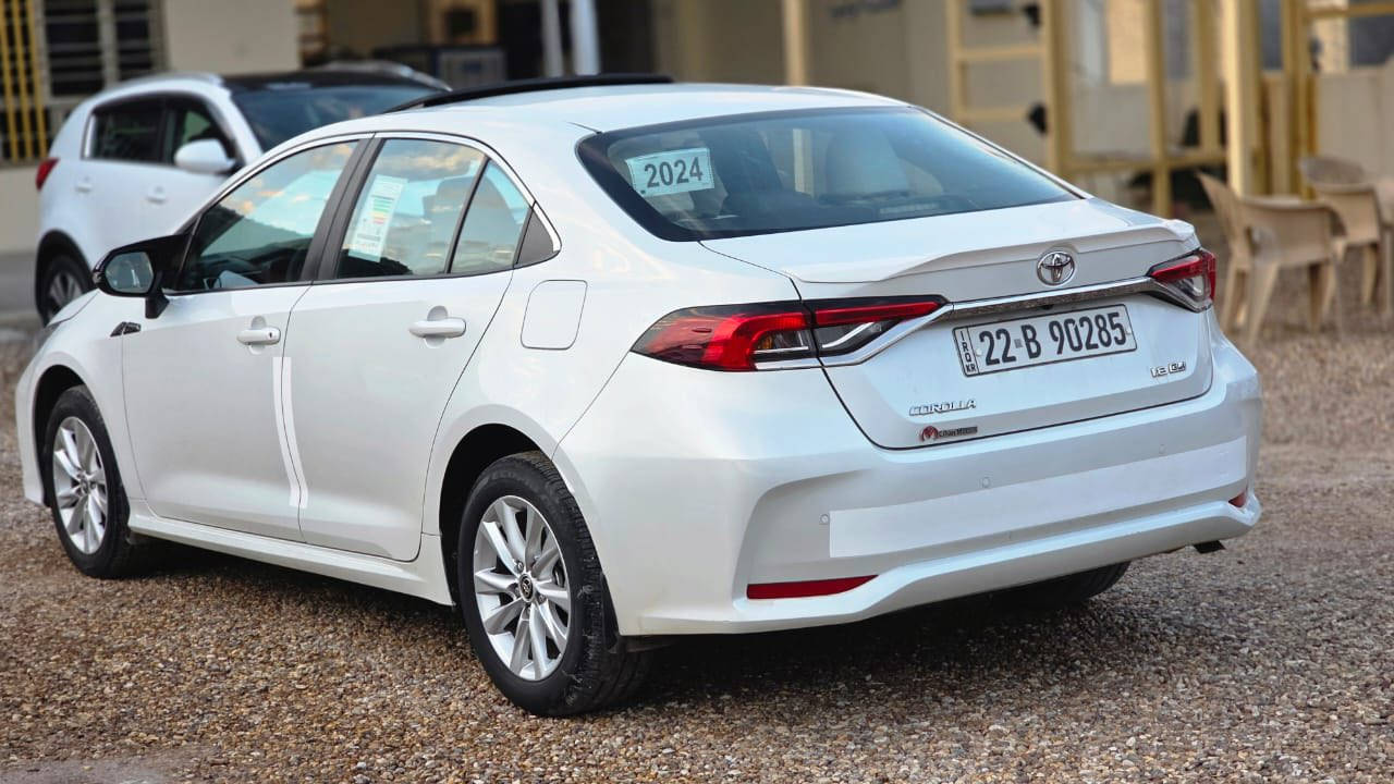 السلام عليكم كورلا ساز موديل 2024  ماشية52 الف السيارة جديدة مكفولة من الصبغ والفتح والتبديل فول مواصفات واحد ع واحد السعر 182 وبيهة مجال للتصال ***********
