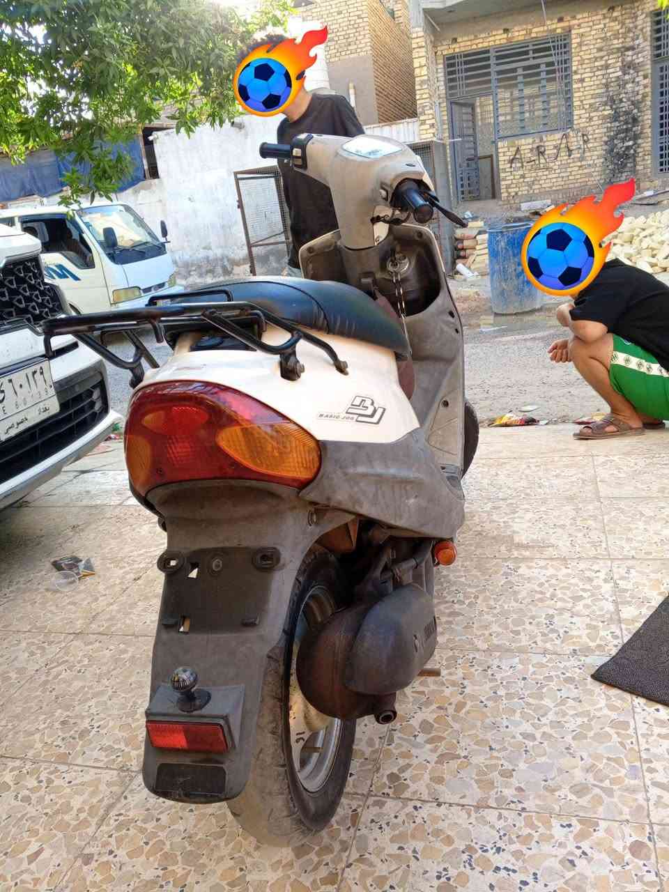 سلام عليكم دراجه يوماه جديده صارله 3ايام من طلعت من لوكيل بيع او مروس بفله ***********
