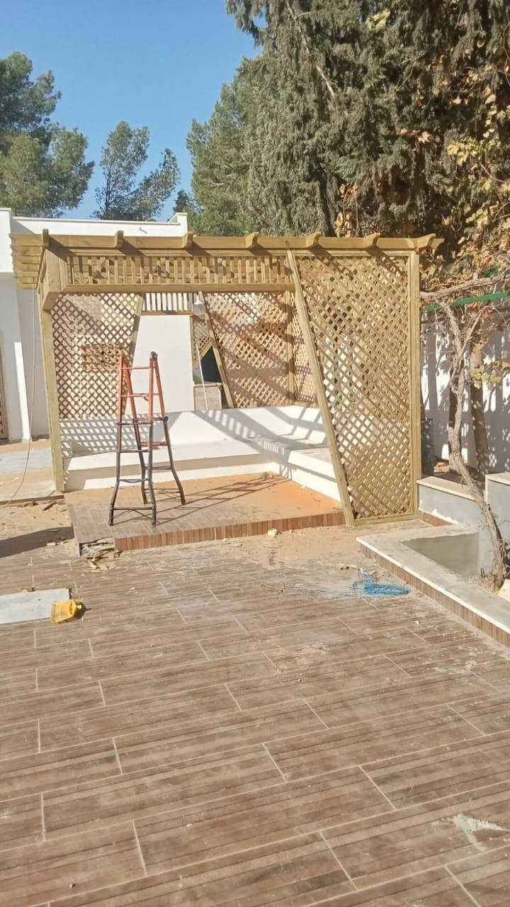 🌲 المسار وود 🌲

إبداع في التصميم... وإتقان في التنفيذ.

نقدم لكم مجموعة متكاملة من الأعمال الخشبية وفق أعلى معايير الجودة، وتشمل:

🏡 الأكواخ الخشبية بجميع التصاميم والمقاسات.
☀️ المظلات الخشبية للحدائق والمنازل والاستراحات.
🛖 البوبات الخشبية للمشاريع التجارية والكافيهات والأكشاك.
🏠 الديكورات الداخلية بتصاميم عصرية ولمسات راقية.
🌿 الديكورات الخارجية التي تضفي جمالًا وأناقة على أي مساحة.

✔️ تنفيذ حسب الطلب.
✔️ استخدام أجود أنواع الأخشاب والمواد.
✔️ تشطيبات احترافية ودقة عالية في التفاصيل.
✔️ أسعار تنافسية مع الالتزام بالمواعيد.

المسار وود... حيث تتحول الأفكار إلى أعمال خشبية تجمع بين الفخامة والجودة.

📩 تواصل معنا الآن، واجعل مشروعك يبرز بأحدث التصاميم وأعلى مستويات الإتقان.
ع رقم الهاتف
***********
***********
