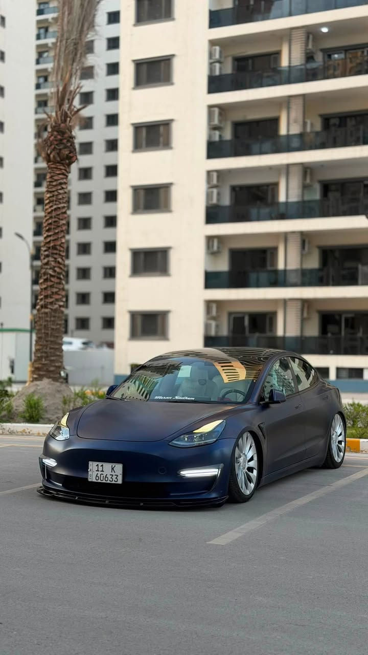 Tesla 3 Performance الوحيدة يالعراق 
➿السيارة بسعر ٣ هايلاند سنكل 
🔘صبغ جاملغ وبنيد 
🔵السيارة مغلفة matt ppf
⚫️عليهه جكات كصيتهن من امريكا 
🟢السياره صفر مسج ولاعطل 
- داخل ابيض
- كت كامل من دفيوزر ولحية وبلوجكترات معدلة
- ستيرن فورجت رياضي
- تحكم بيانو 
- شاشة دوارة 
- شاشة خلفية تبريد
- سكوبات 
- تخم تاير اصلي اعلى بدون طسة 
- السيارة مداخلة اي استعراض 
- كفالة من ماطورات وبطارية حتى من الفتح  
- السعر 207 
- مكان السيارة المنطقة الخضراء 
- للتواصل ***********
