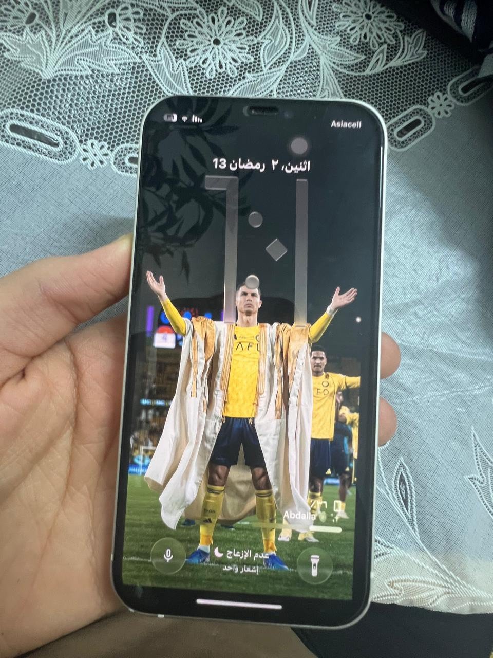 اربيل حي العدالا /////// ايفون ١٢ عادي ما امبدل غير شاشا او بطاريه شاشا ٣ اختيار اصلي كامره من حدثت صارت موثق من شركه بطاريه اصليه 