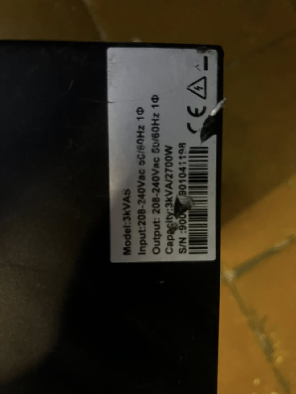 بوبي إس حجم كبير الله شاهد ممشتغل 240V /2700W جديد كلش عنوان بغداد السعر /80 الف 
***********

