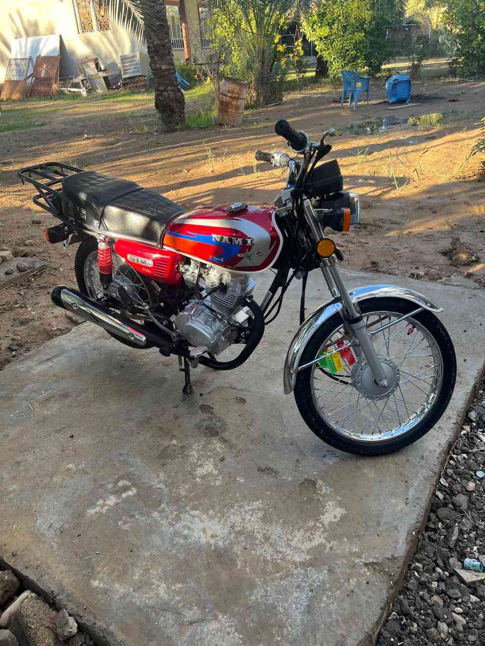 السلام عليكم دراجه للبيع موديل 2026نامةمتياز شكل شلا مچة المكينة ماممدود عليهة سبانةالون مميز سعر725بيهة مجال العنوان ديالى خان بني سعد الرقم ‏‪***********‬‏
