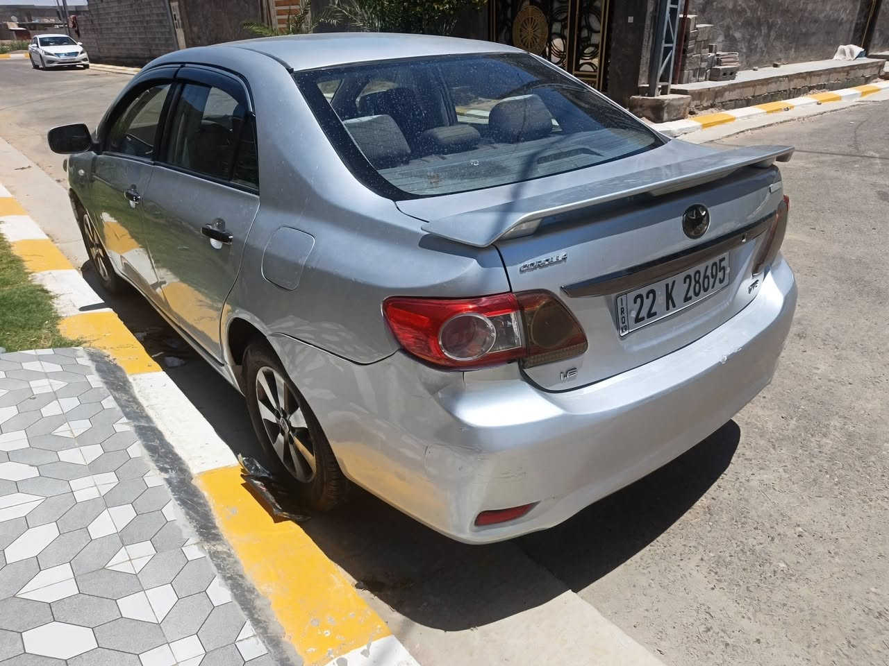 كورلا 11 خليجي صبغ عام بدون كص سياره جاهزه للشغل
، كير، مكينه، تبريد، تخم تاير كله، جاهز
رقم اربيل سنويه ورقام وهزه كله جديد 
تحويل مباشر غرفتهه حلوه مكينه 1800
سبب صبغ تجيه عجهت سايق خفيفه ونصبغت عام
وكلشي وسعره حوض بجم مكفول من ضربه لقويه 
مكان سياره عامريه الفلوجه 
وترهم ابيع نص بنص بس كلشي وسعره 
سعر نقد 85وبيهه مجال 
شراي خاص او يتصل***********
 او مراوس سياره عاليه شنو عندك نزل 
حت لو مصبوغه عادي
