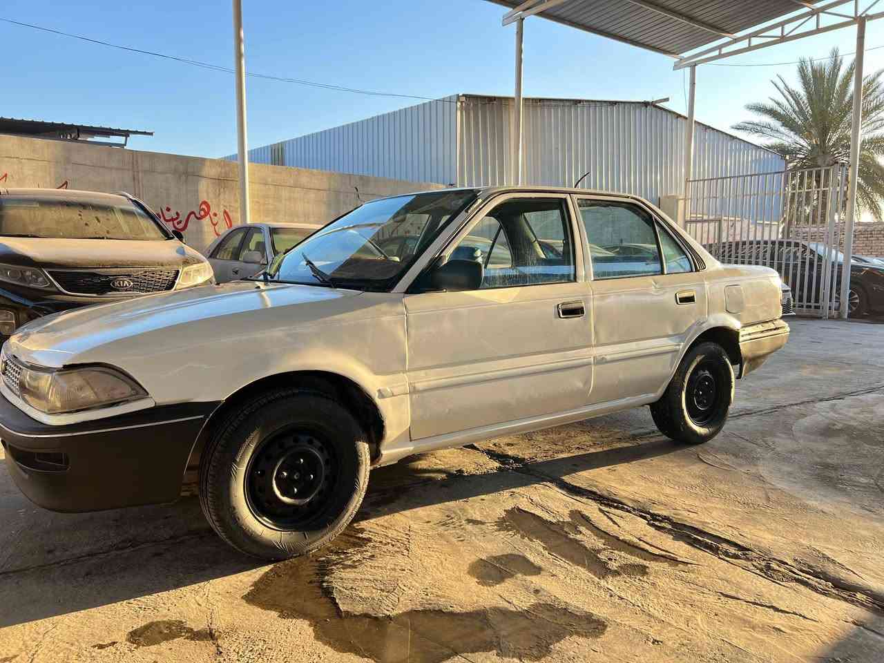 هاي الكورله موديل 90 السنويه تصقط 2029 منفوض صدرها الوره والجدام كابريته تخم تاير جديد رقم بغداد للبيع ***********
