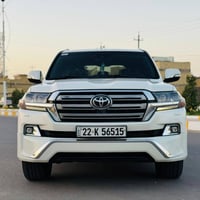 لاندكروز 2016 رقم أربيل بأسمي مكفوله ضربه وصبغ وتبديل فول مواصفات فئة ...