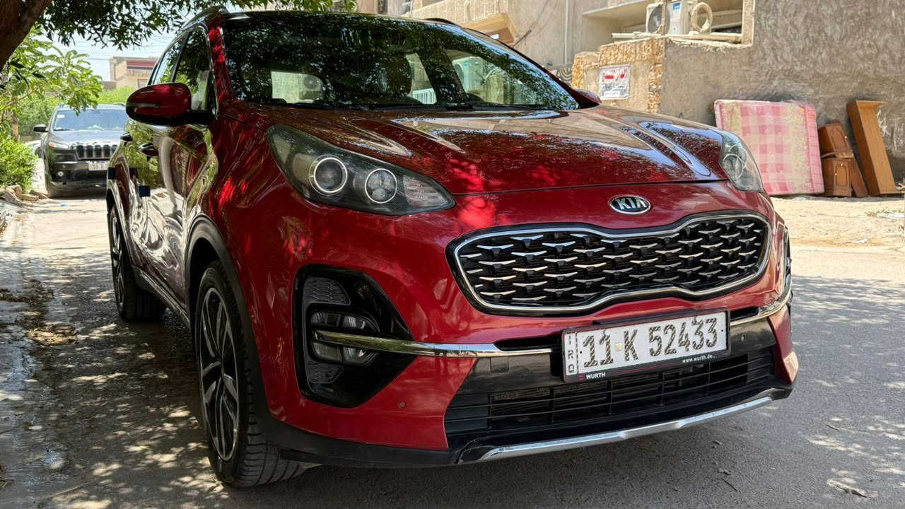 كيا سبورتج 2020  خليجي  جي تي لاين رقم بغداد دولي رقم سنويه كله جديد بأسمي محرك 2000 دوش بانوراما جنطه كهرباء شاشه كامرا دواره بصمه ابواب بصمه تشغيل فوول تحكمات تبريد امامي خلفي كشنات كهرباء كشنات جلد مري شفط اشاير بالمري هاند بريك بصمه وضعيات قياده حساسات رادارات فوول للاخير  بيها بابين صبغ اثر شخوط بدون ضربه بدون دواخل ماشيه 110 كير محرك صدر تبريد جاهز للاخير السعر( 175 ) وبي مجال 
للاتصال: ***********
