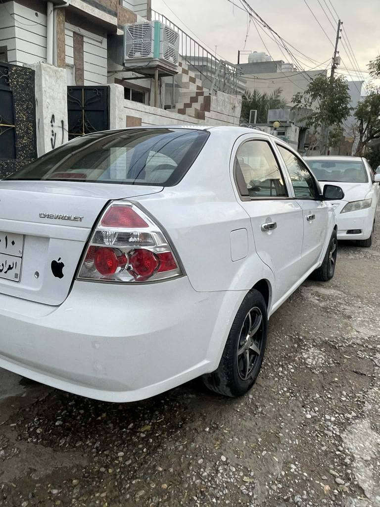 شۆفرلێت اڤیۆ خلیجی 2011 سپی بەفری ناوزەرد گێڕ ئۆتۆماتیک مەکینە فەل مەرغوب و چوارجام کارەبایی گێڕو مەکینەو تەبرید ساردو گەرم  بەشەرت ویل کەپ و چوارتایەی تازە،بەشەرتی تحویل وغەرامە و وەکالە، ماڵی دۆستە،بۆپەیوەندی ژمارە *********** لەکەلارم.سۆنەرم داناوە كالار, السليمانية
