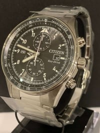 ساعة CITIZEN ياباني اصلي بطارية شحن ضوئي ECO DRIVE  سوبر كوارتز  ستوب ...