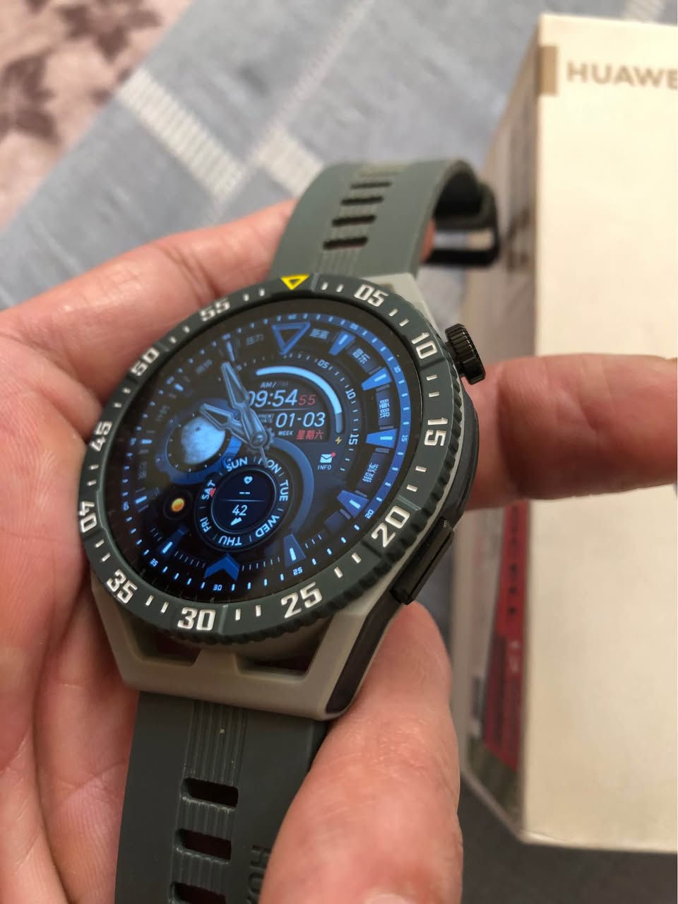 ساعة هواوي Gt3 se اخت الحديده وياها سيورة ٣ هدية ماركة مكاني بغداد ماعندي توصيل رقمي واتس اب *********** سعرها ٨٠ الف بغداد, العراق
