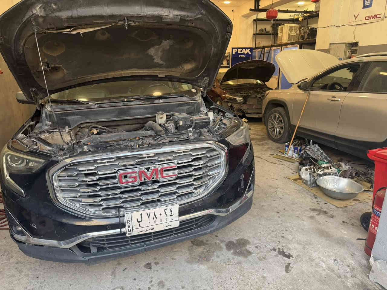 علي الكرادي )

قطع غيار للسيارات الامريكيه
    كافه الادوات الاحتياطيه
      اصلي / تايوان / صيني 
    ‏ Chevrolet  &  GMC
       جمسي & شوفرليت
 ___-___
الصيانه  🚘🚙 
             👇🏻👇🏻👇🏻
‏‎صيانه ميكانيك (محرك)  🛠🛠
‏‎صيانه حدادة صدر ⚒🛠
‏‎صيانه كهربائي عام 💡💡  

 الموقع. 👇🏻👇🏻
    بغداد- ساحه الطيران

ملاحظه #
نعتذر عن الاجابه على الرسايل لكثره العدد 
يفضل الاتصال على الارقام التالي

*********** حسين الكرادي

***********   علي الكرادي

***********  حسن الكرادي

يتوفر توصيل لكافه المحافظات 🛵🚙
