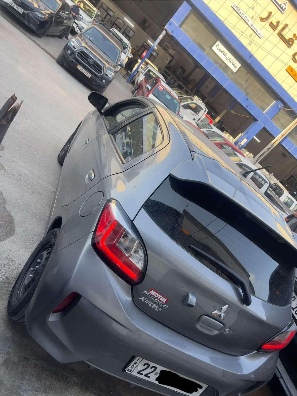 ميتسوبيشي ميراج 2022
گير عادی سوکان ڤۆلییۆم تەبرید لەمس ٢ جام کارەبای سەیارەکە جوانە گێر مەکینە تەبرید تەقە رەقە هەمووی بەشەرت  سۆنەرەکەم داناوە ئەرباگ شانی تەقییە سعری 74 وەرەقە و مەجالێکی کەمی تێدایە *********** أربيل, العراق
