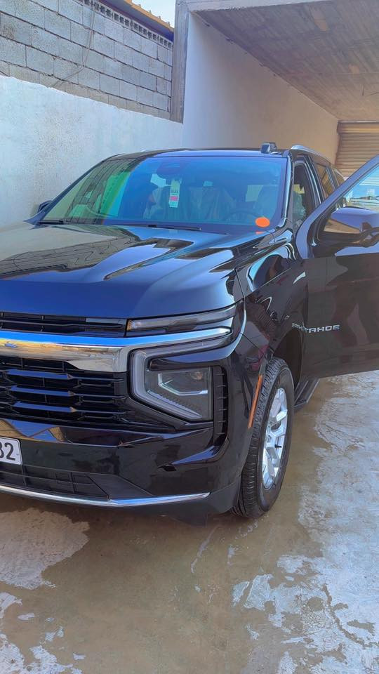 تاهو 2025 الفئه LS 
رقم اربيل 
ماشيه اقل من 7 الف 

اتصال فقط غير متواجد ع الفيس ***********
