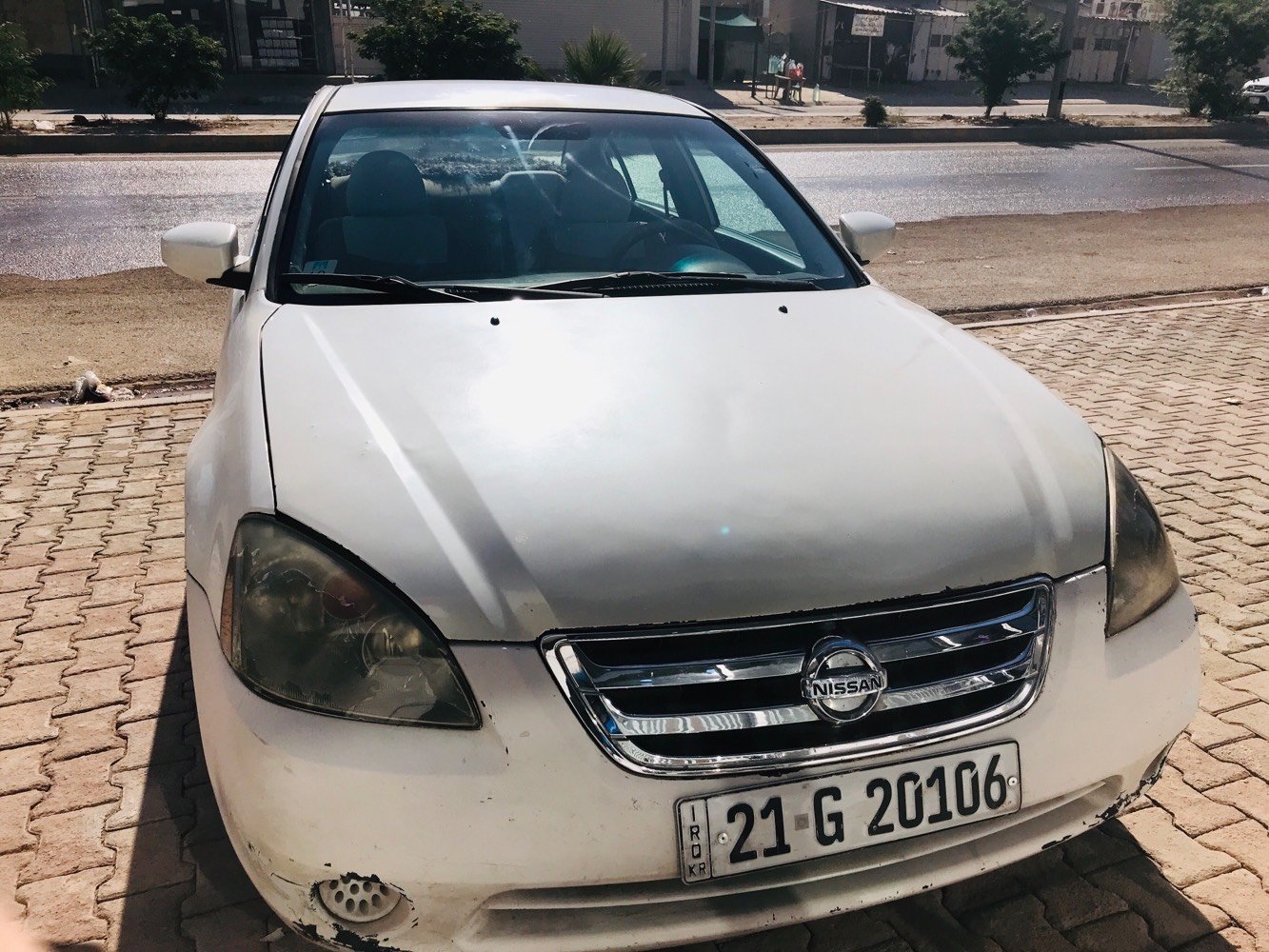 نيسان التيما٢٠٠٦خليجي 
لون ابيض صدف خليجي
كير بشرط محرك جديد بشرط تبريد بارد مابي عيب
بونيد تجاري يم هلال لايت سايق صبغ شوي اشرت بالصورة
لايت زينون جام كهربائي مواصفات مشهورة بدون مصاريف  سعرة ٦٨ورقة