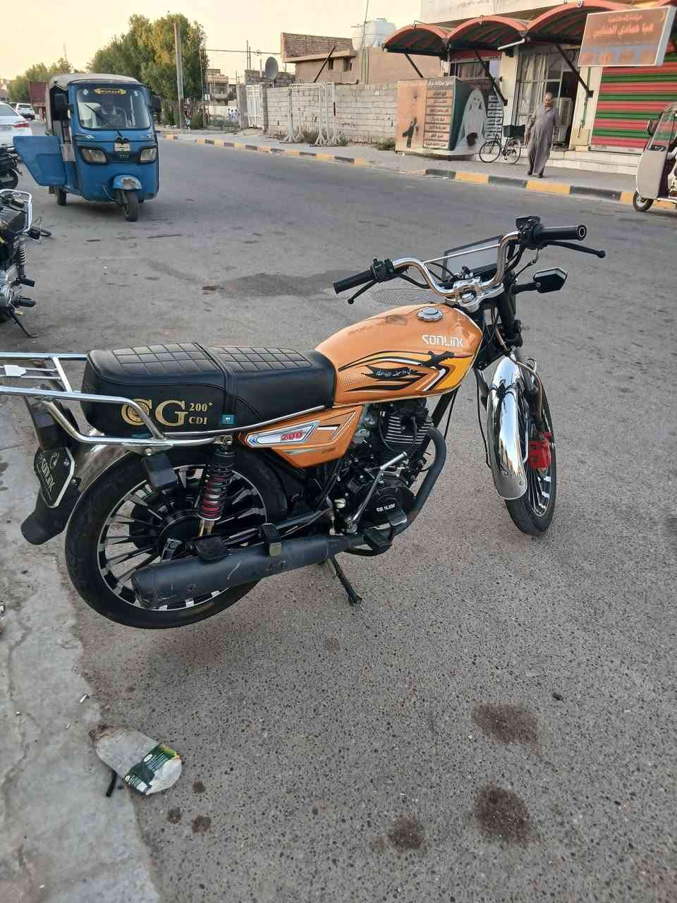 سونك موديل 25 مكفوله من كلشي طالعه بل 26 بعدهي جديده مكينه 200 سوده السعر ٧٢٥ اوبيها مال اوراق كامله ***********\\*********** مكاني محموديه لطيفيه

