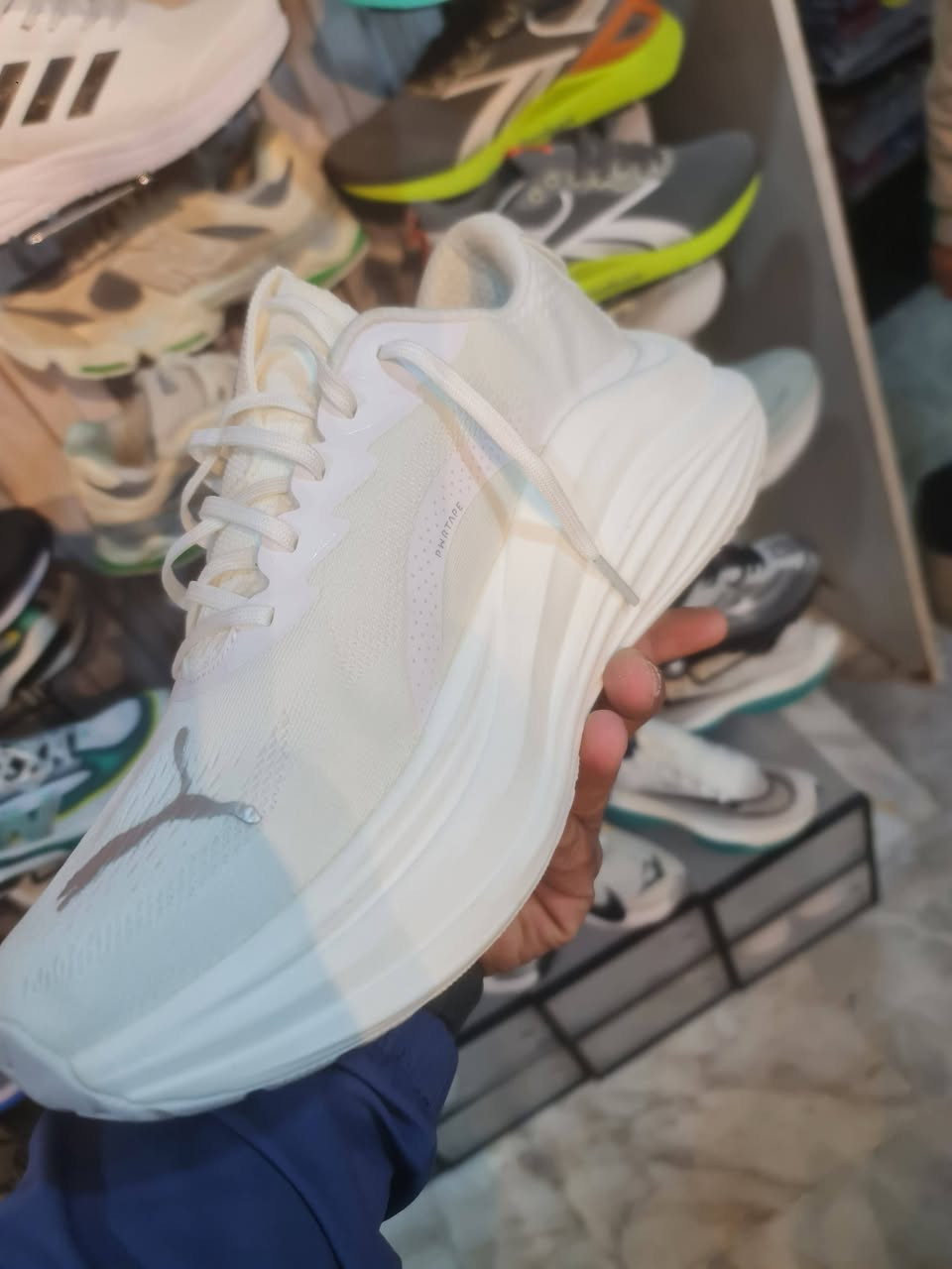 بوما mag max
اصلي 
قياس ٤٥
طول القدم ٢٩ ونص 
السعر ٦٠ الف مع التوصيل


**إذا كنت صاحب هذا الإعلان وتريد حذفه لأي سبب، رجاءا أرسل رسالة إلى الدعم الفني**