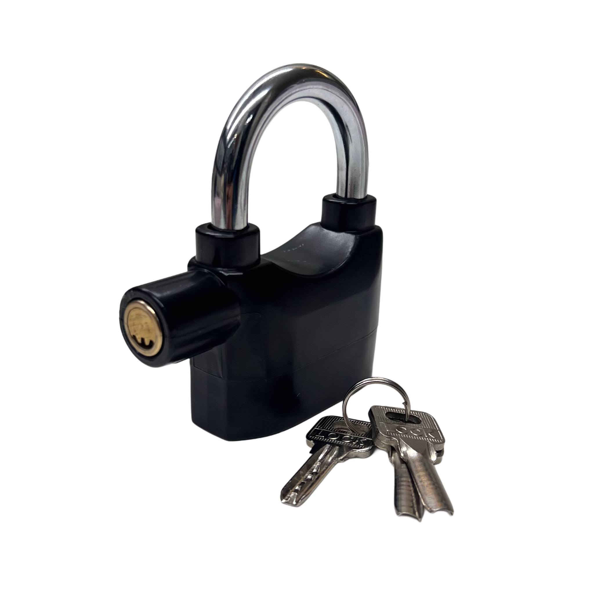 قفل الإنذار الذكي (Alarm Lock) لحماية الدراجات والممتلكات
• قفل فولاذي متطور مزود بنظام إنذار صوتي حساس يوفر لك أقصى درجات الأمان والحماية ضد السرقة.

• صافرة إنذار قوية بقوة 110 ديسيبل (110dba) تنطلق فور محاولة العبث بالقفل أو تحريكه.

• ثنائي الاستخدام؛ يمكن استخدامه كقفل إنذار ذكي أو كقفل عادي حسب طريقة إدخال حدوة القفل (Shackle).

• مزود بحساس ذكي للحركة والاهتزاز (Movement and Shock Sensor) يضمن استجابة سريعة لأي محاولة اختراق.

• تصميم متين مقاوم للعوامل الجوية الصعبة والإلكترونيات محمية ضد الأمطار والرطوبة.

• جسم القفل مصمم ليكون مقاوماً لبخاخات التجميد (Ice Spray-Proof) التي يستخدمها اللصوص لكسر الأقفال.

• قوة الصوت: 110 ديسيبل (110dba).
• قطر حدوة القفل: 10 ملم (10mm Shackle Dia).
• التقنيات: نظام إنذار حساس للاهتزاز والحركة.
• المميزات التقنية: إلكترونيات مقاومة للماء (Weather Proof).
• ميزة الأمان: جسم مقاوم للكسر عبر بخاخات التبريد.
• الطاقة: يعمل ببطاريات من نوع (6xA76/LR44 1.5V).

محتويات العلبة:
• قفل الإنذار (Alarm Lock).
• مجموعة مفاتيح خاصة.
• مجموعة بطاريات.


**إذا كنت صاحب هذا الإعلان وتريد حذفه لأي سبب، رجاءا أرسل رسالة إلى الدعم الفني**