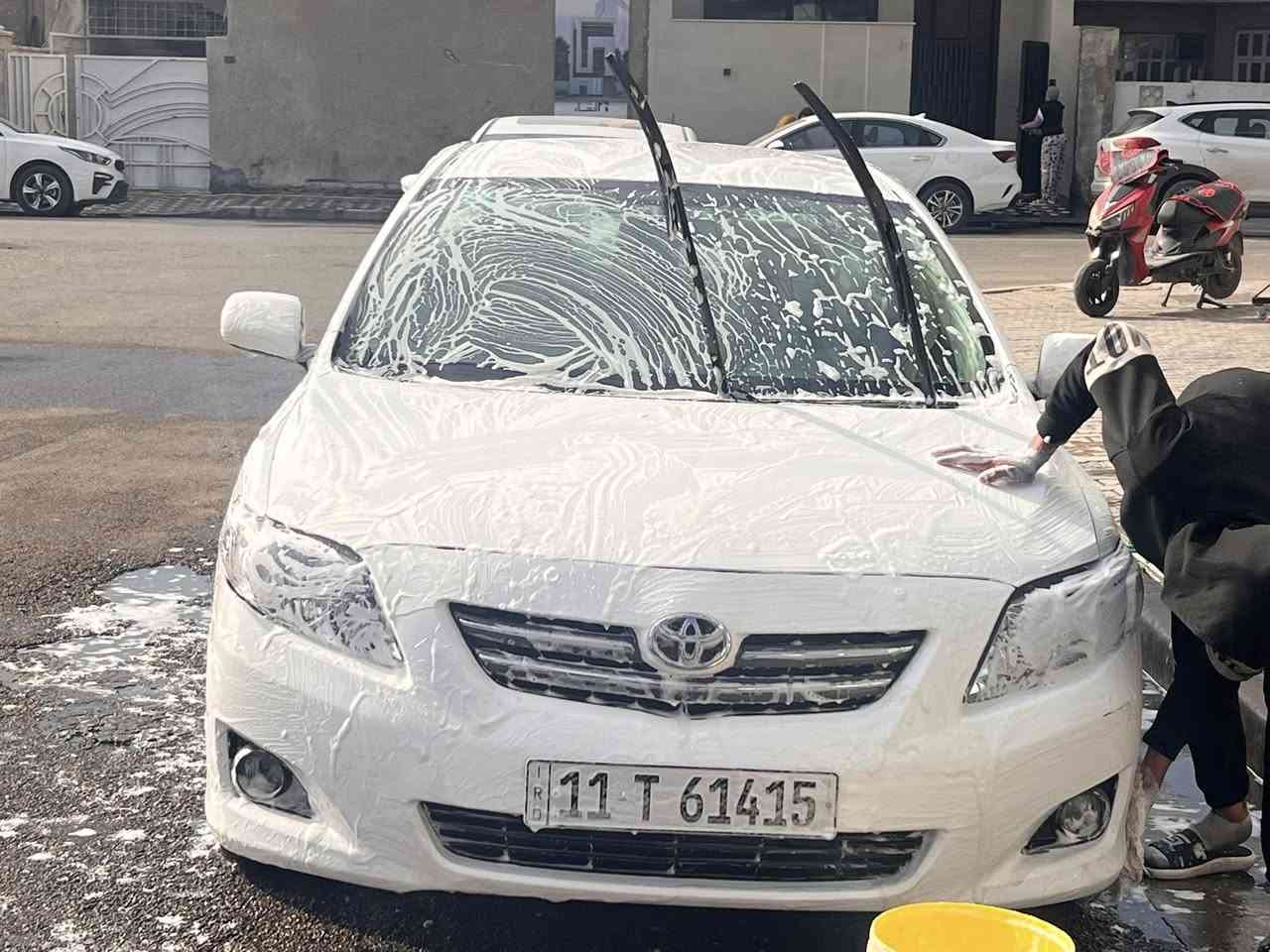 كورلا 8 خليجي ضربتها جنطه  أربع قطع صبغ بنيد جنطه جاملغ ايمن وايسر السياره جهازه الغرفه جديده والتبريد شغال 
السعر 95 بيها مجال
***********
