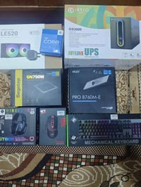 تجميعة كمبيوتر • شاشتين 2K و1080 • ميز وكرسي دراكون