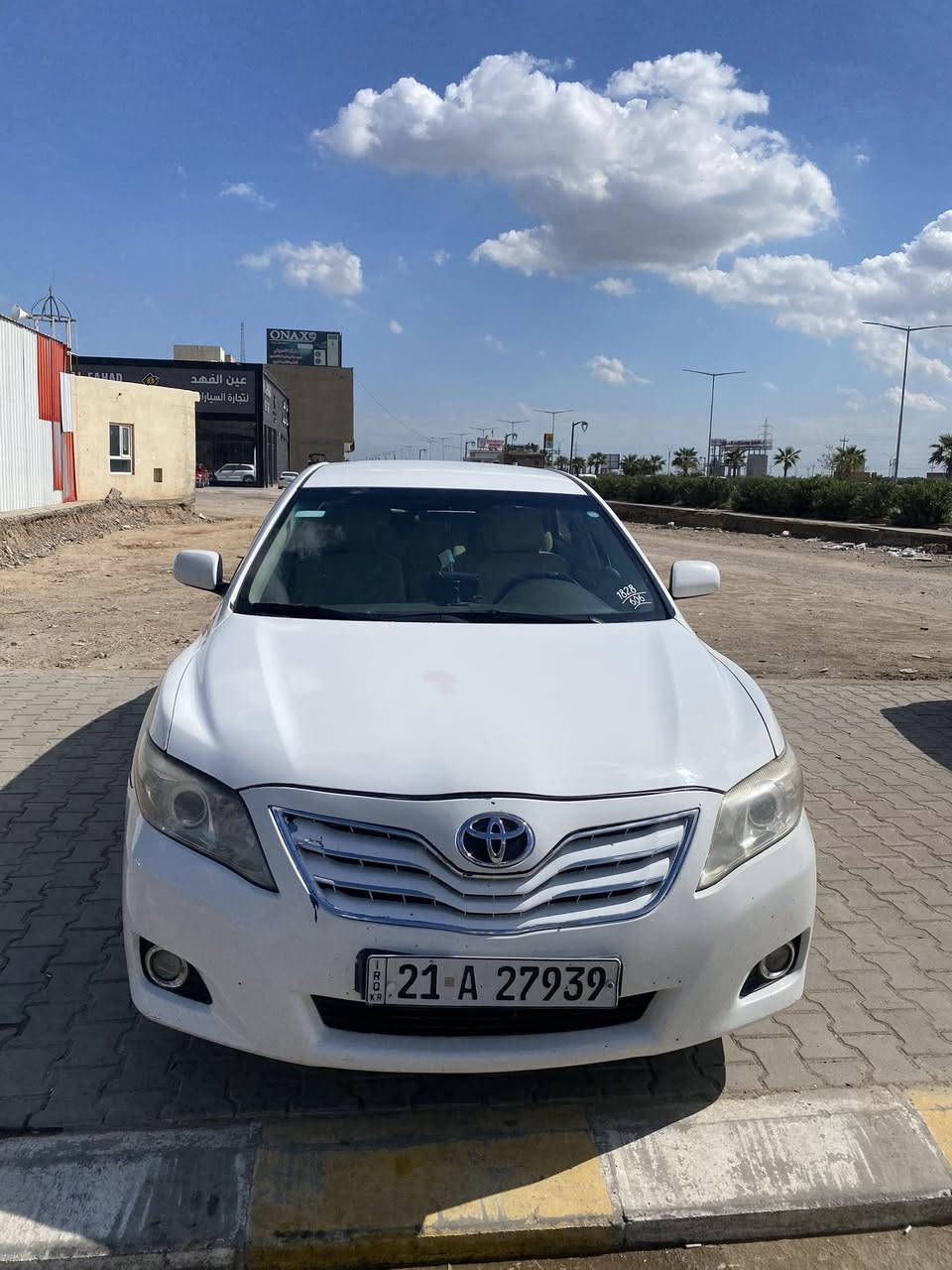 يالله السلام عليكم
للبيع فقط نقد 

اعتذر من الوعده 

والاقساط  

كامري خليجي موديل GL.  2011

لون ابيض

رقم سليمانية دولي

محرك 4 سلندر 

شرط بدون بخار بدون صرف

بدون صوت على الفحص 

السياره :- بيه فقط ( بونيد) الباقي كفاله  

 شرط الفحص 

السياره حيل حلوه وبلادية ماشيه (242 ) حقيقي 

داخل رصاصي

ارضيه جلد

كشن كهرباء 

مقاعد جلد 

شاشه 

كامره خلفيه

اواكس

يو اس بي

4دسك

ويل كب كروم

بلاجكتور بلادي

تحكم مري جانبي 

كير/محرك/تبريد/تدفئه/صدر/تخم تاير/دوشمه/باتري/كهربائيات/ارضيه جلد/منضومه زنون /على الفحص والسونار اليعجبك 

رقم  (سليمانية ) سنويه جديده لغايه 2027    شرط التحويل والغرامات مصفره

عنوان السياره ::

صلاح الدين-بيجي

السعر 118مجالها قليل 

للاستفسار:

‭***********
