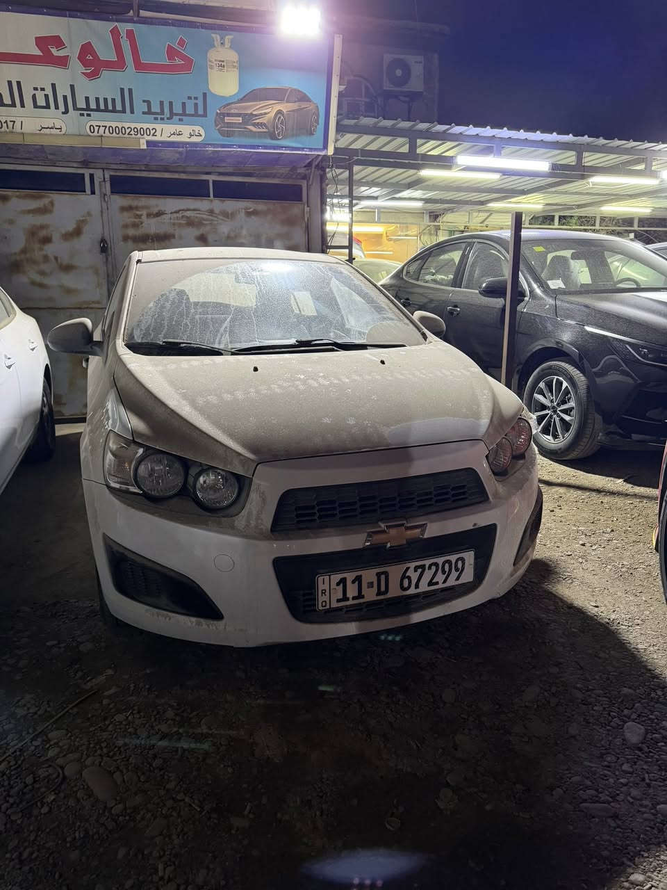 سلام وعليكم شوفرليت سونك 2013 استلام الشركة العامة للسيارات السيارة مضمومة جانت ماشية 24 الف كيلوو حقيقي كلشش جديدة بعدهة مكينة 1600 جام جوبي غراضهة كاملة ارضياتهة كبات مالتهة سعرهة 93 ورقة وبيهة مجال بسيط 
***********
