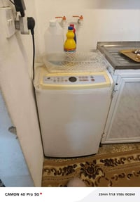 عندي هاي الغساله للبيع اغيد 150بيها مجال