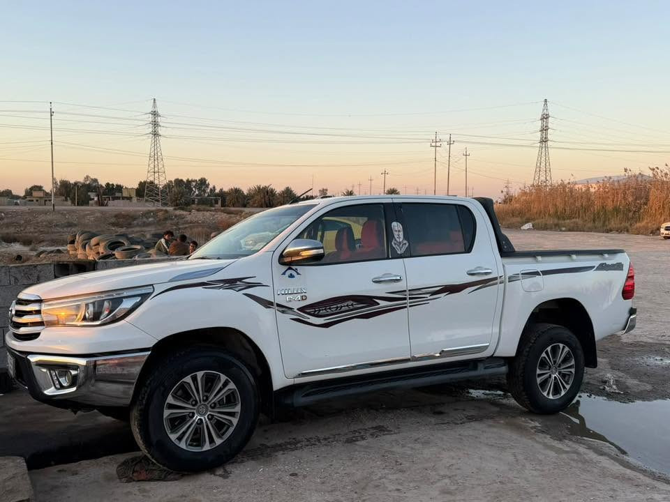 بيكم هايلوكس 4X4وتماتيك كاز سعودي
بصمه موديل 2020رقم ميسان دولي سنويه جديده بسمي ماشيه 190الف تبريد قطعتين سيارة مكفول ماعده رصعتين يتعدلن بارد محرك مجفت شرط كير مكفول تحكم ستيرن تخم تاير جديد حداديه جديده سعر 280ورقة وبيه مجال
مكان ذي قار 

‭***********‬
