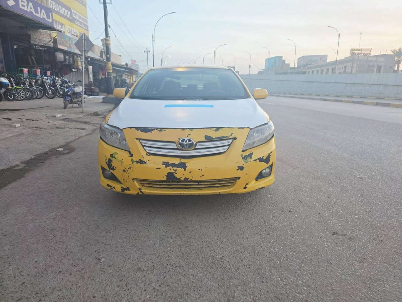 كورلا 2009 سيارة جديدة وجاهزة من كلشي كير عادي السعر 57 حادث جاملغ وبنيد رقم مثنى دولي مميز 939 بأسمي مصفر هيئة وغرامات مكان السيارة حلة رقم الهاتف ***********
