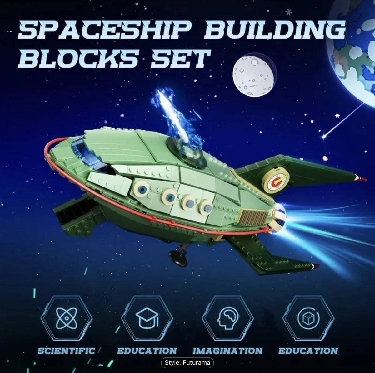 هذه مجموعة بناء Zilintoys المستوحاة من سفينة Planet Express من مسلسل Futurama.
السعر ١٥ الف
تحتوي المجموعة على 928 قطعة وهي مصممة للأعمار من 8 سنوات فما فوق.
تتميز السفينة بهيكل أخضر بتفاصيل صفراء وحمراء،


**إذا كنت صاحب هذا الإعلان وتريد حذفه لأي سبب، رجاءا أرسل رسالة إلى الدعم الفني**