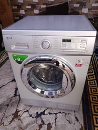 غساله فول اوتو • ال جي 8كيلو • شغل مضمون