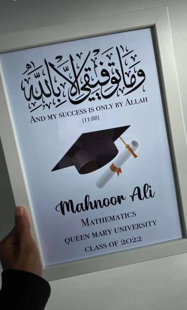 لوحات تخرج 🎓
سعر صورة مع الإطار 3.000
بدون الإطار 500

#تتوفر خدمة توصيل لجميع المحافظات 🩷


**إذا كنت صاحب هذا الإعلان وتريد حذفه لأي سبب، رجاءا أرسل رسالة إلى الدعم الفني**