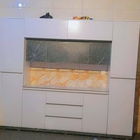 كاونتر تسكام • نظيف ١٠٠/١٠٠ • ٢.٥م + سنك ١.٥م