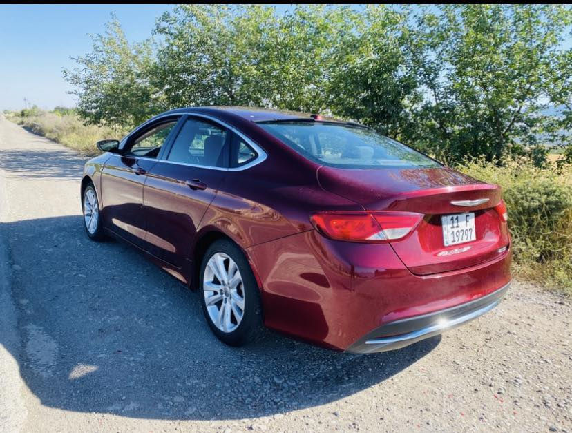 للبيع كرايسلر C200 موديل 2016 🚗
السيارة بحالة جداً نظيفة وممشى طبيعي، استخدام شخصي وما بيها أي مشاكل.  
محرك 2400 قوي واقتصادي، أداء ممتاز داخل المدينة والسفر.  
المواصفات مريحة وكاملة، سيارة مرتبة وجاهزة للاستخدام.  
الضرر: فقط البنيد مصبوغ ودعاميه لا شاصي ولا لغد والباقي كله على البلاد . السونار مرفق ويه المنشور 
السعر 115
الموقع: (بغداد)  
للتواصل خاص أو اتصال ***********📞
