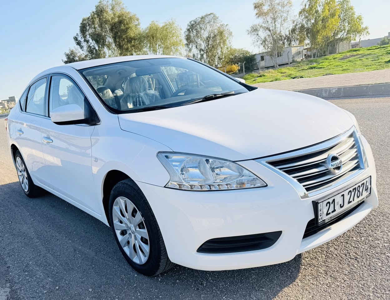 نيسان سينترا 2019 مواصفات خليجي محرك 1600 استلام شركة
بدون صبغ و تعديل نظيفة جداً على وضع الشركة 

ماشي 97 ألف حقيقي

شاشة و كاميراو حساسات خلفي

 كشنات قماش 

تبريد قطعتين 

كير و محرك بشرط الفحص 

تحويل ثاني يوم ، السنوية جديدة و جاهزة السيارة موجودة بخانقين ، سعرها 135$ بي مجال .. للإستفسار : ***********
